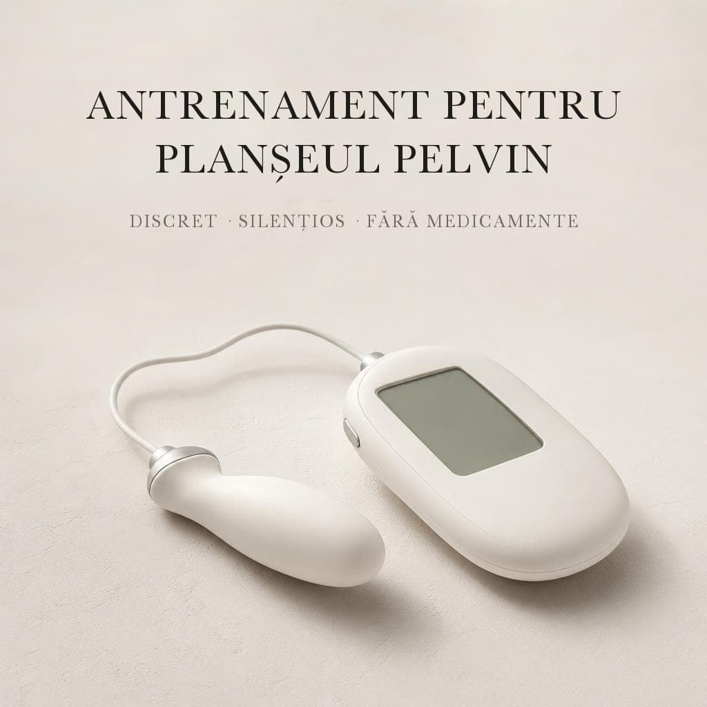 Antrenament pentru planșeul pelvin — discret, silențios, fără medicamente
